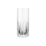 conjunto de copos de cristal mozart long drink lapidado i a ferdan home