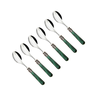 set de colheres de sobremesa versailles green ferdan home eme a