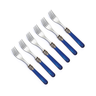 set de garfos de mesa versailles blue ferdan home eme a