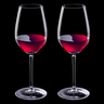 set de tacas de crsital para vinho bordeaux ferdan home b