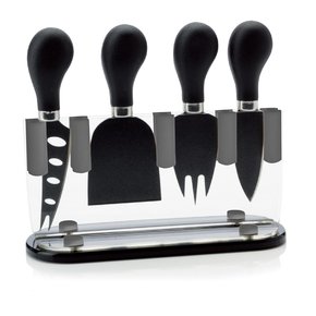 conjunto para queijo preto ferdan home a