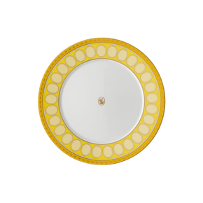 prato de sobremesa signum amarelo swarovski