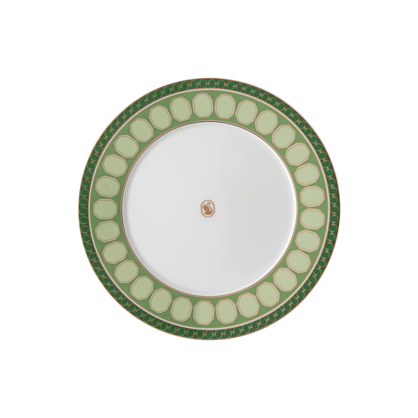 prato de sobremesa signum verde swarovski