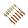 set de garfos de sobremesa bambu gold ferdan home b