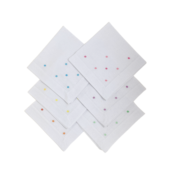 conjunto de guardanapos color dots a ferdan home
