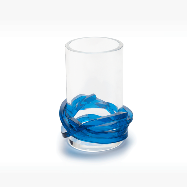 vaso color line medio blue ferdan home a