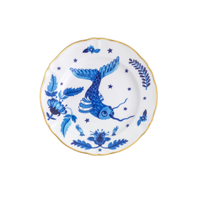 prato de sobremesa floreale blu bitossi home ferdan home