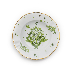 prato fundo floreale verde bitossi home ferdan home a