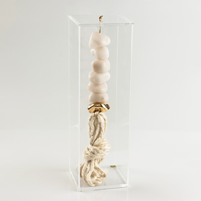 caixa de acrilico g quartzo branco e seda ferdan home a