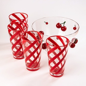 conjunto pop cherry grande long drink cherry ferdan home a