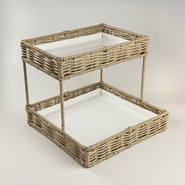 cesta dupla para frios palha ferdan home a