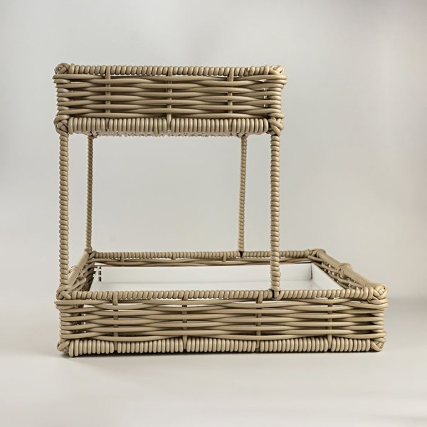 cesta dupla para frios palha ferdan home f