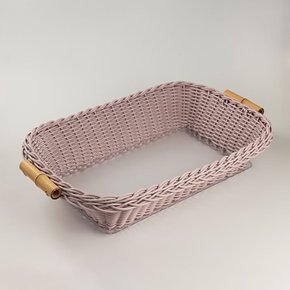 cesta retangular itaipava malva m ferdan home a