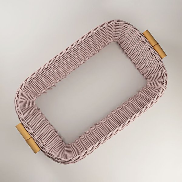 cesta retangular itaipava malva m ferdan home c