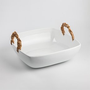 travessa com junco quadrada ferdan home b