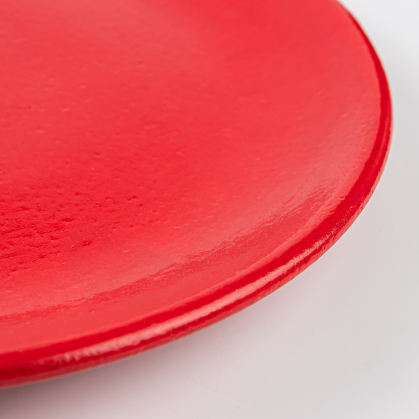 prato de sobremesa vermelho ferdan home d