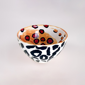 petisqueira alta animal print ferdan home a