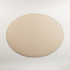 jogo americano safiano oval em couro panacota ferdan home a