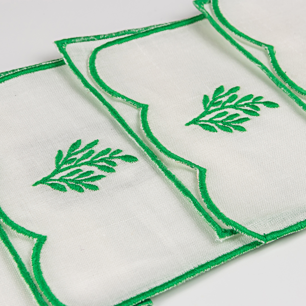 set de guardanapos para coquetel ramos ferdan home b