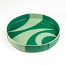 bandeja circles esmeralda green p a
