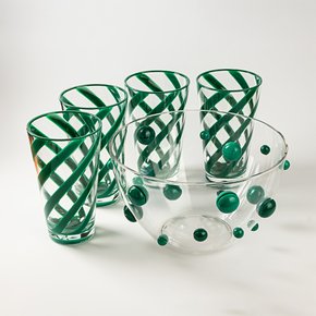 conjunto pop grande long drink verde ferdan home a