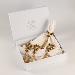 kit tassel ouro velho ii ferdan home a