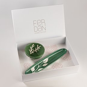 kit de petisqueiras iv leaves ferdan home a