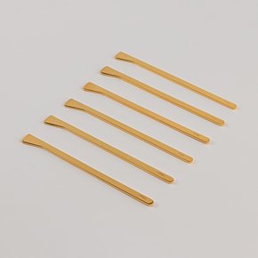 set de mexedores de cha e cafe dourado riva ferdan home a