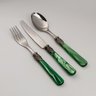 set de talheres de mesa napoleon pearl green eme ferdan home a