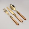 set de talheres de mesa napoleon tin gold pearl honey eme ferdan home a