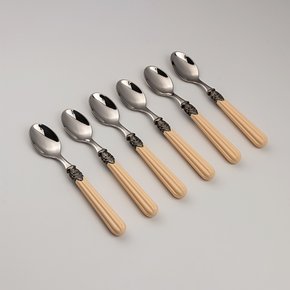 set de colheres de cafe versailles ivory eme ferdan home a