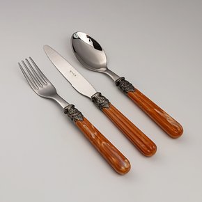 set de talheres de mesa versailles caramel eme ferdan home a