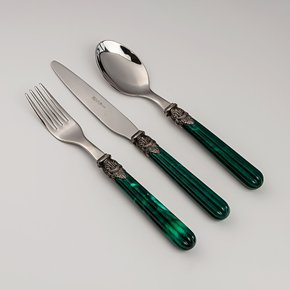 set de talheres de mesa versailles green eme ferdan home a